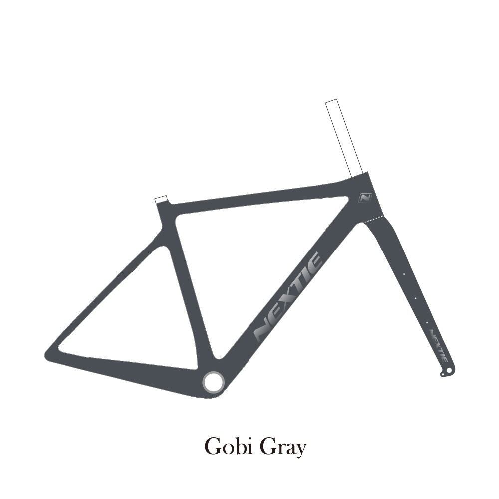 carbon gravel bike frameset